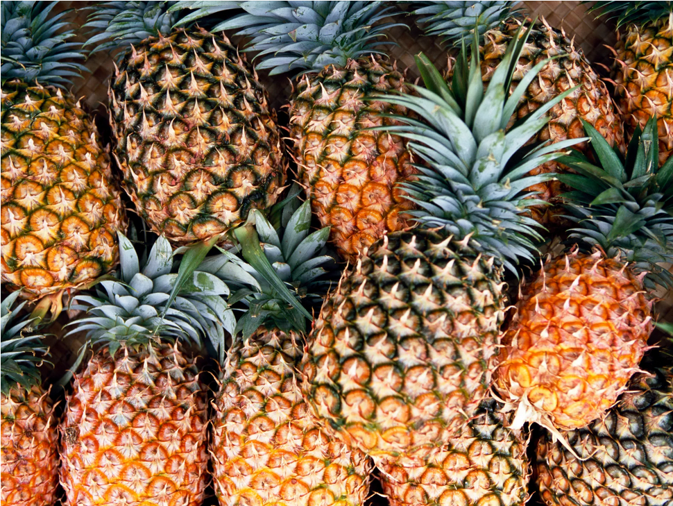 Pineapple product photograph