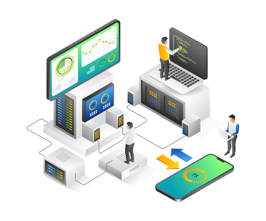 Connected application and infrastructure systems